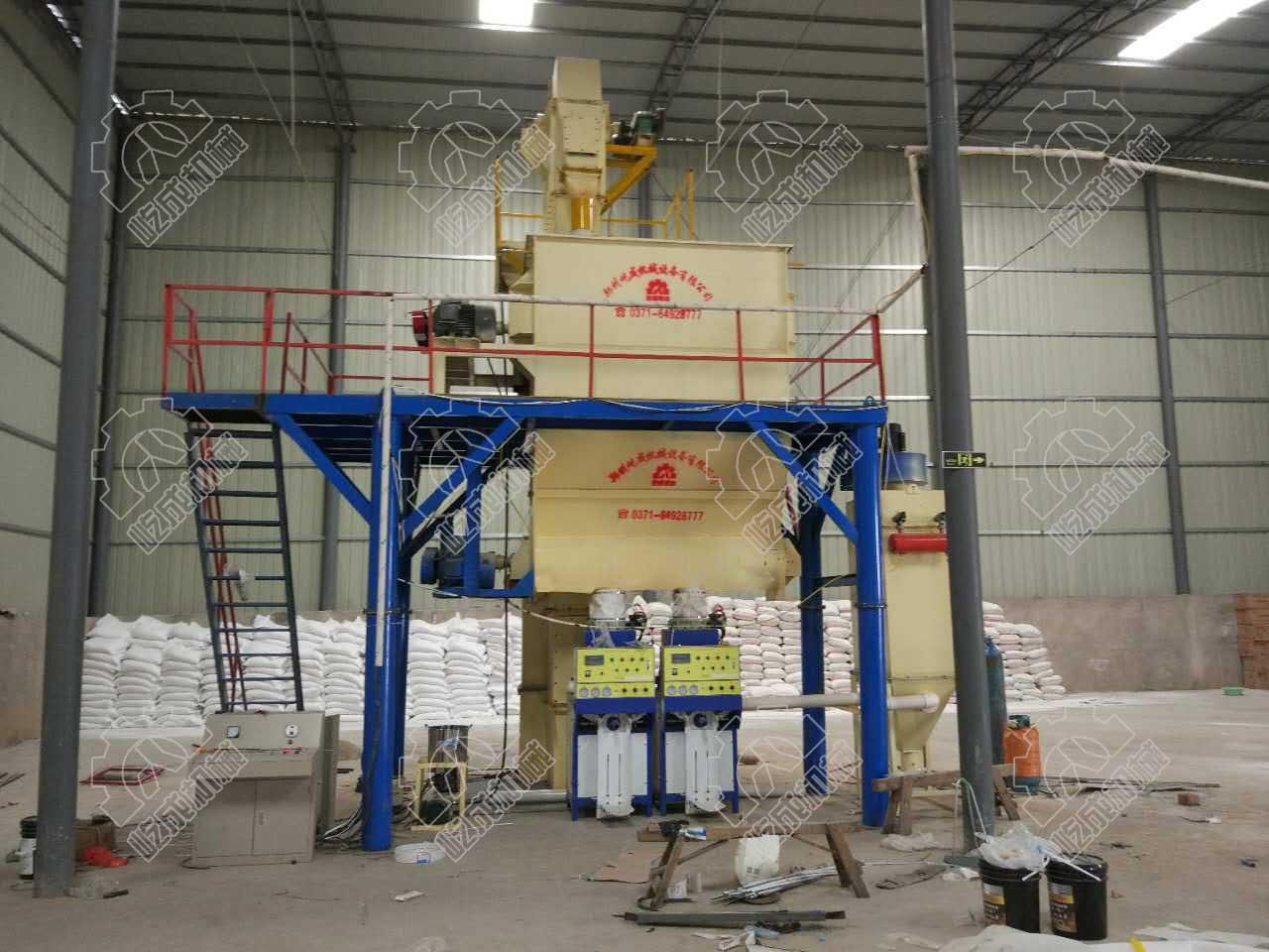 簡(jiǎn)易型標(biāo)線涂料生產(chǎn)線客戶案例